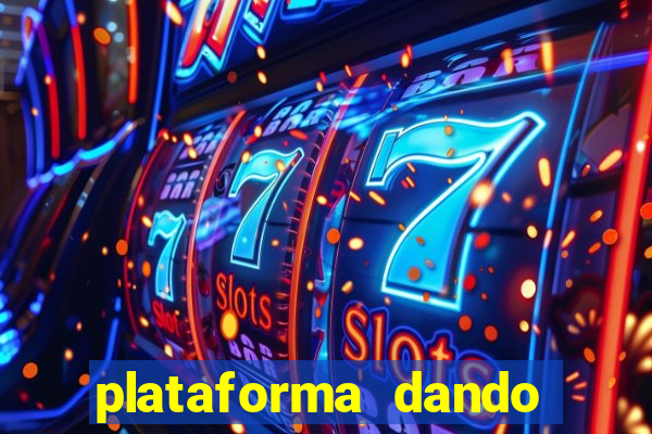 plataforma dando bonus de cadastro